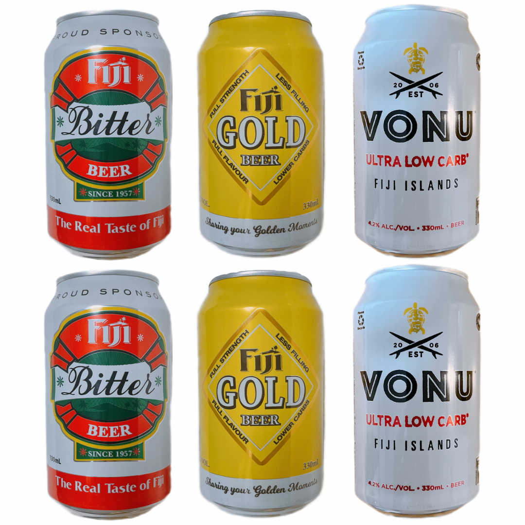 [6 cans] Fiji beer tasting set, 3 types x 2 cans