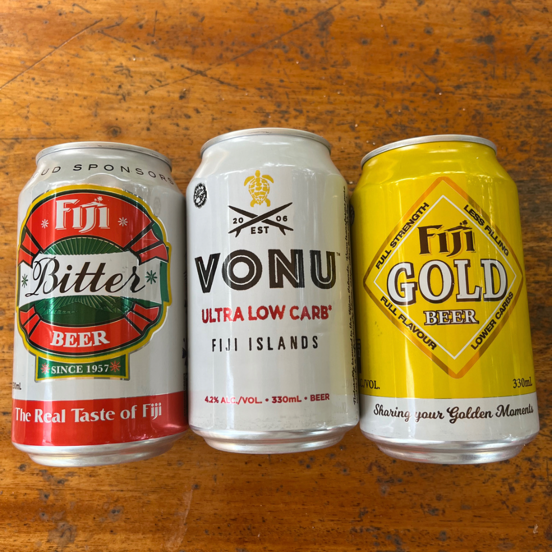 【６本セット：缶】フィジービール飲み比べセット3種類×2本